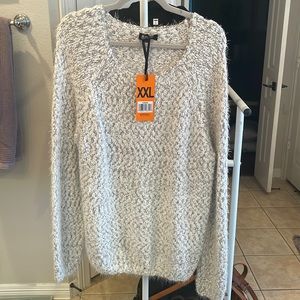 Cream sweater